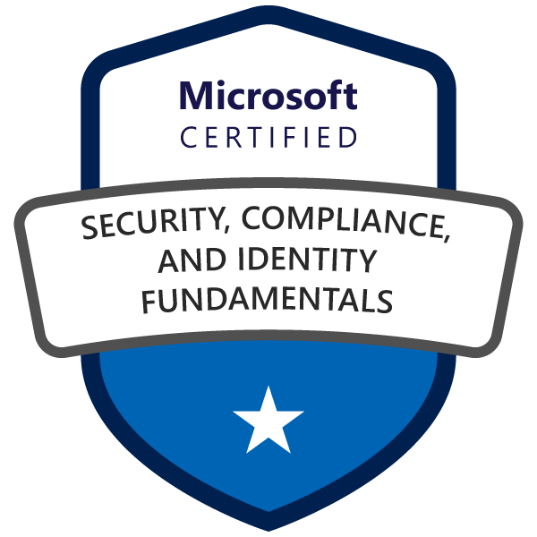 microsoft certified security, compliance and identity fundamentals